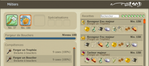 C’est donc avec l’aide de mes camarades et d’un généreux donateur que j’ai pu monter ce métier lvl 100 en moins de 3 jours.